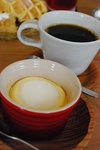 二三味珈琲の豆を使った珈琲とチーズケーキ　44ｃａｆｅ.jpg