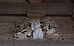 三重塔　干支の彫り物　子と招き猫　豪徳寺.jpg